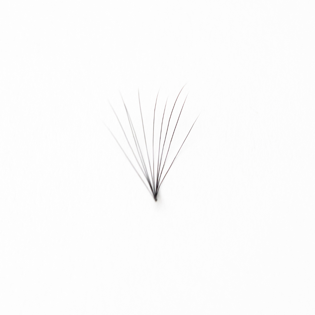 8D, .05, Textured Handmade Loose Fans (1500/6 Length Mix)