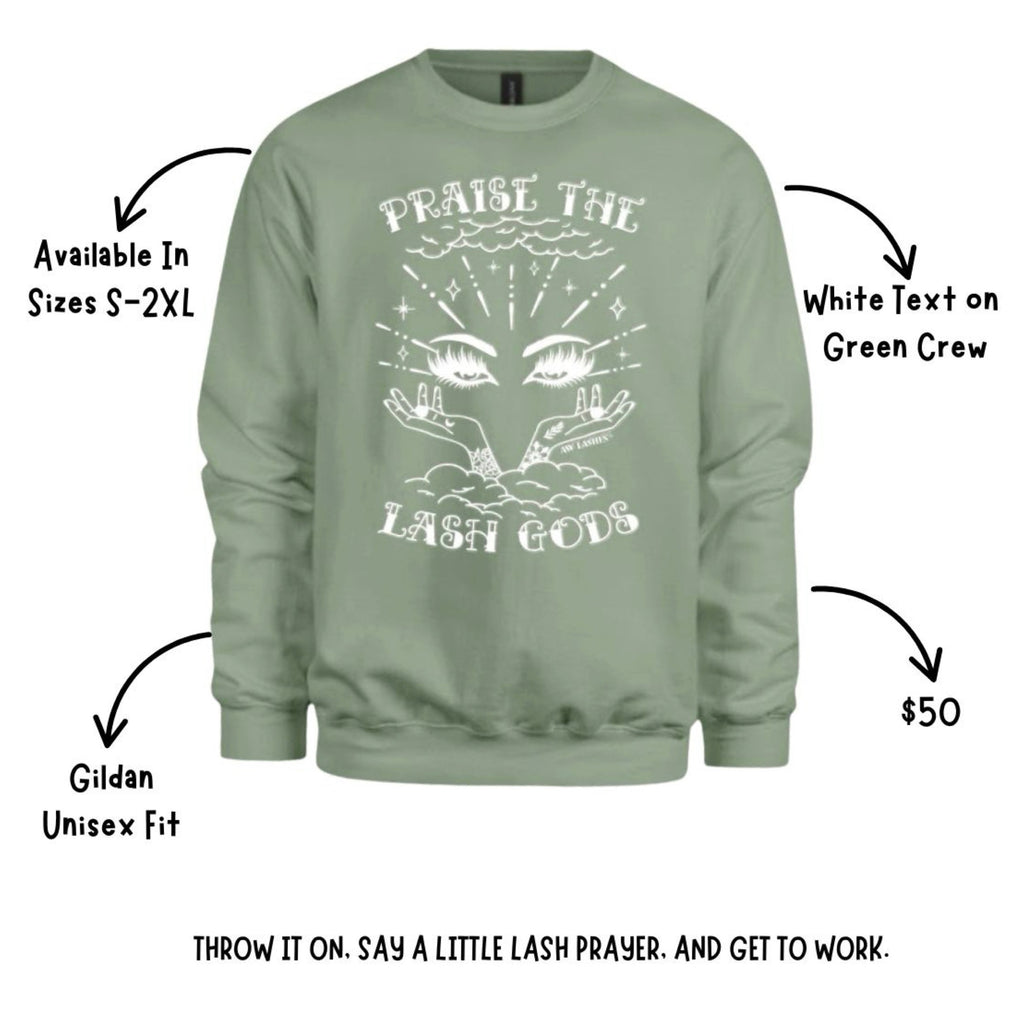 Praise The Lash Gods Crewneck